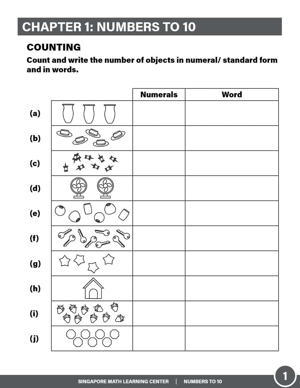 Math Rockz Grade 1 Book 1 Contents 1